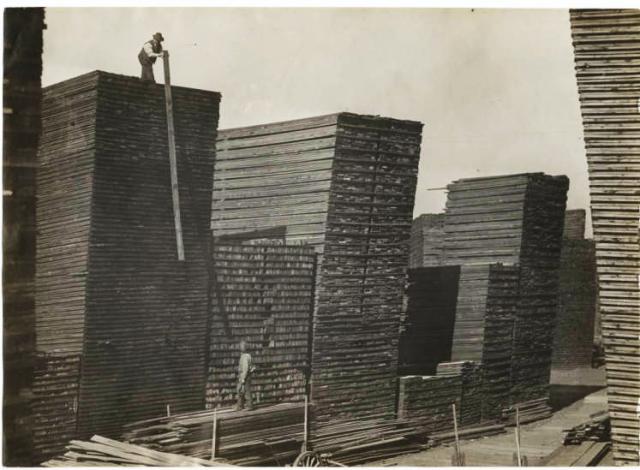 A_lumber_yard _in_the_Cleveland_Flats