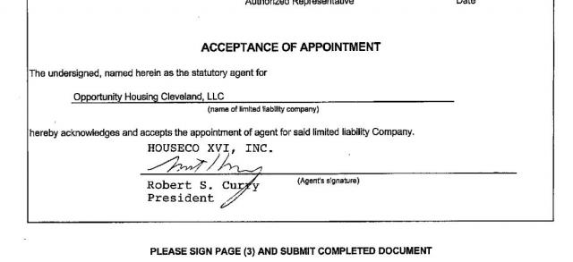  OPPORTUNITY HOUSING CLEVELAND, LLC aka CHN Partnership