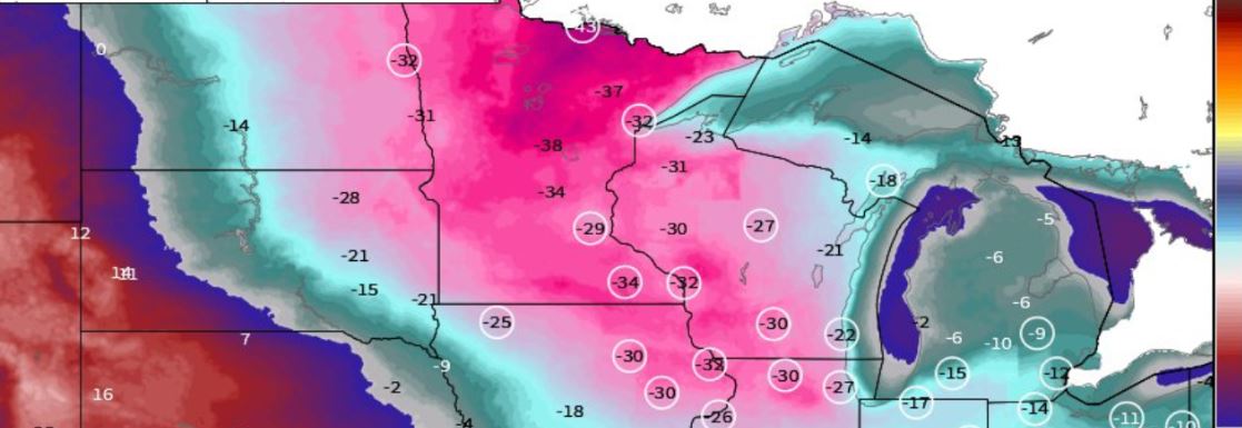 International Falls minus 43