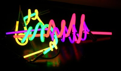 Dana Paterson neon sculpture