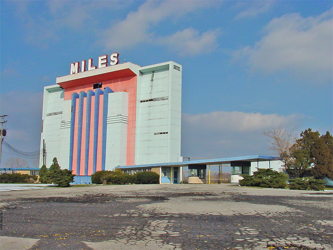 Miles Avenue Cleveland drive in theater 