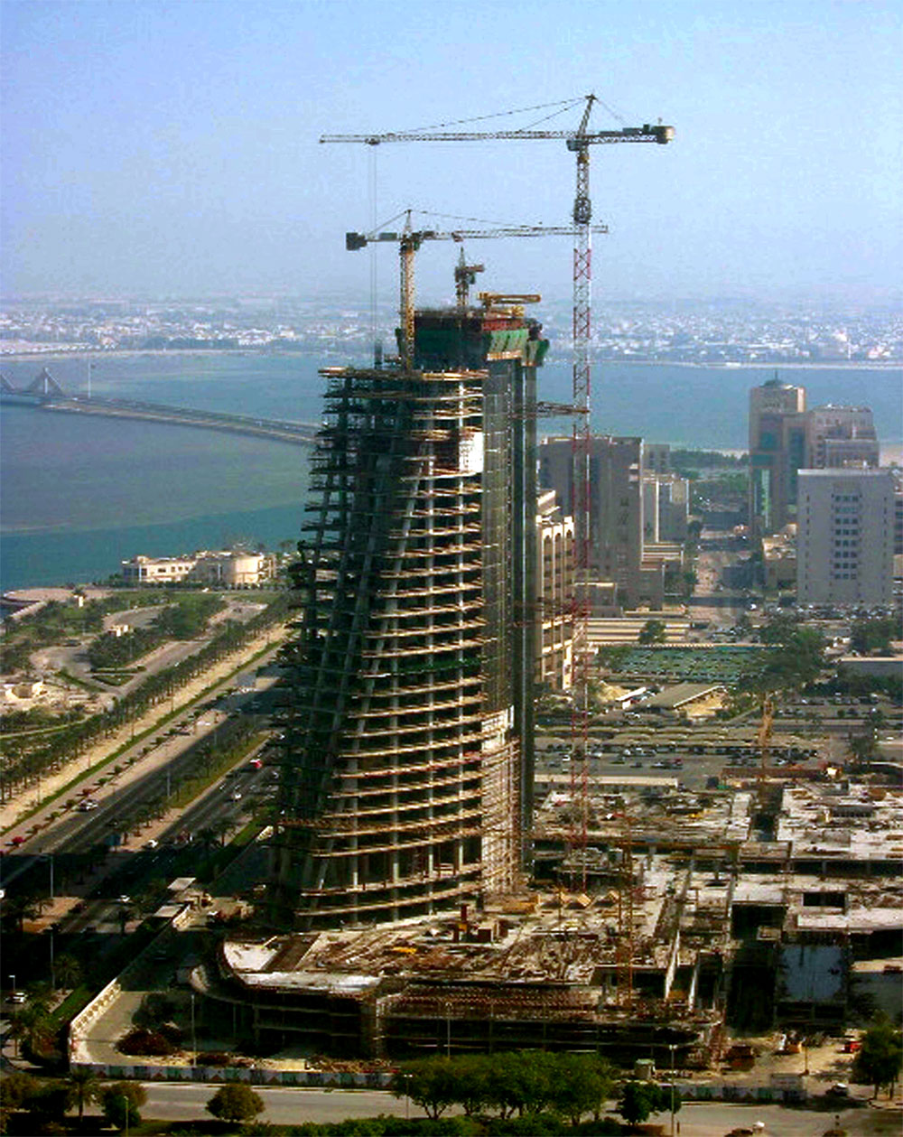 Bahrain WTC Under Construction
